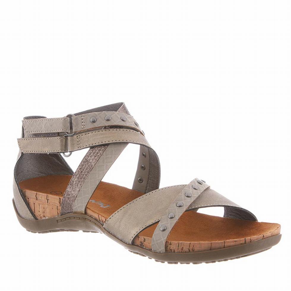 Bearpaw Julianna II Women Sandals Grey | TKZ7938TA