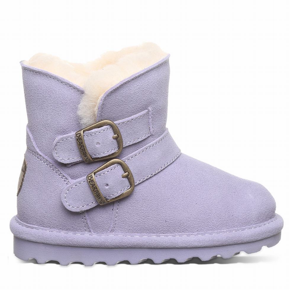 Bearpaw Katya Toddler Kids' Boots Purple | ZZD9718QY