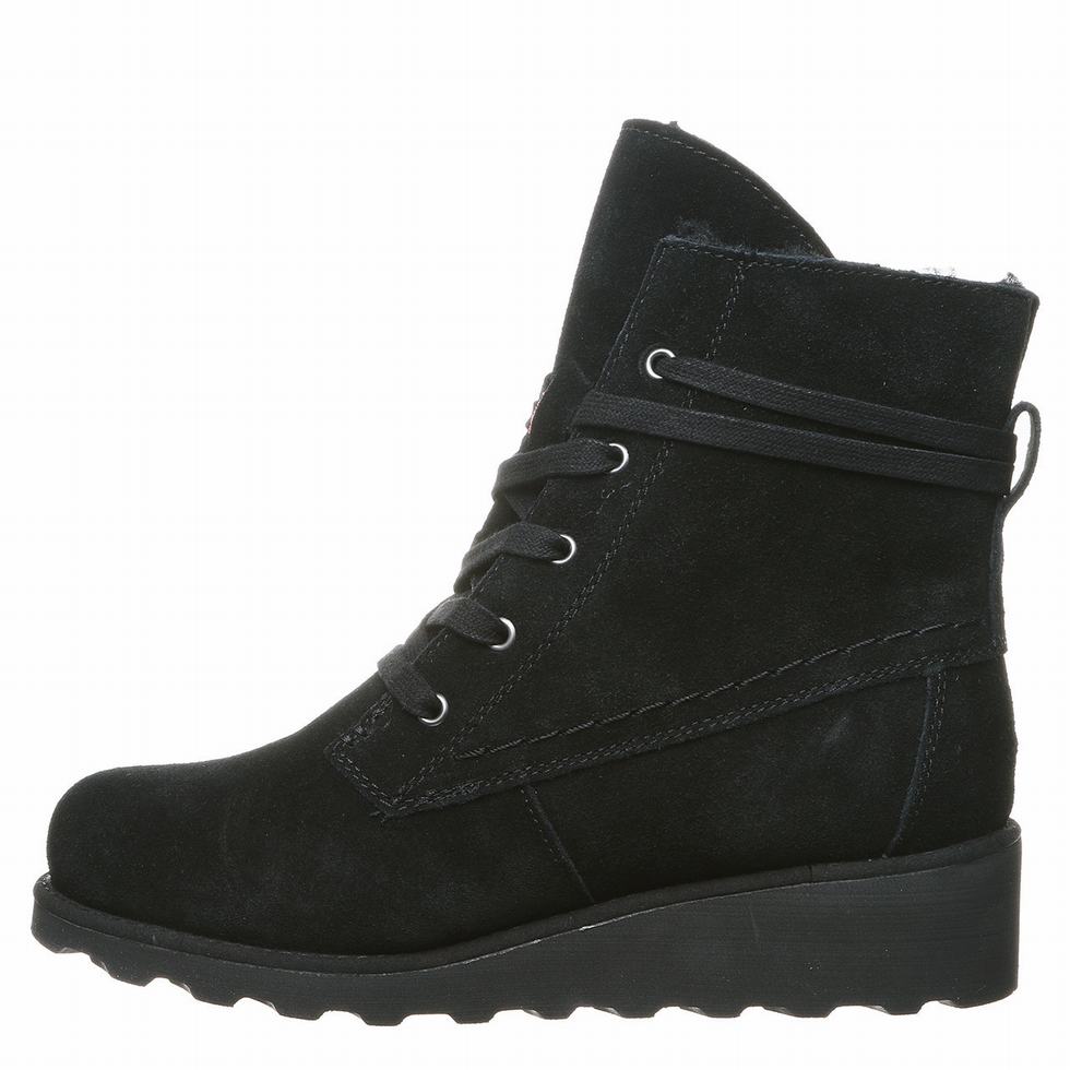 Bearpaw Krista Women Boots Black | ULE683ZZ