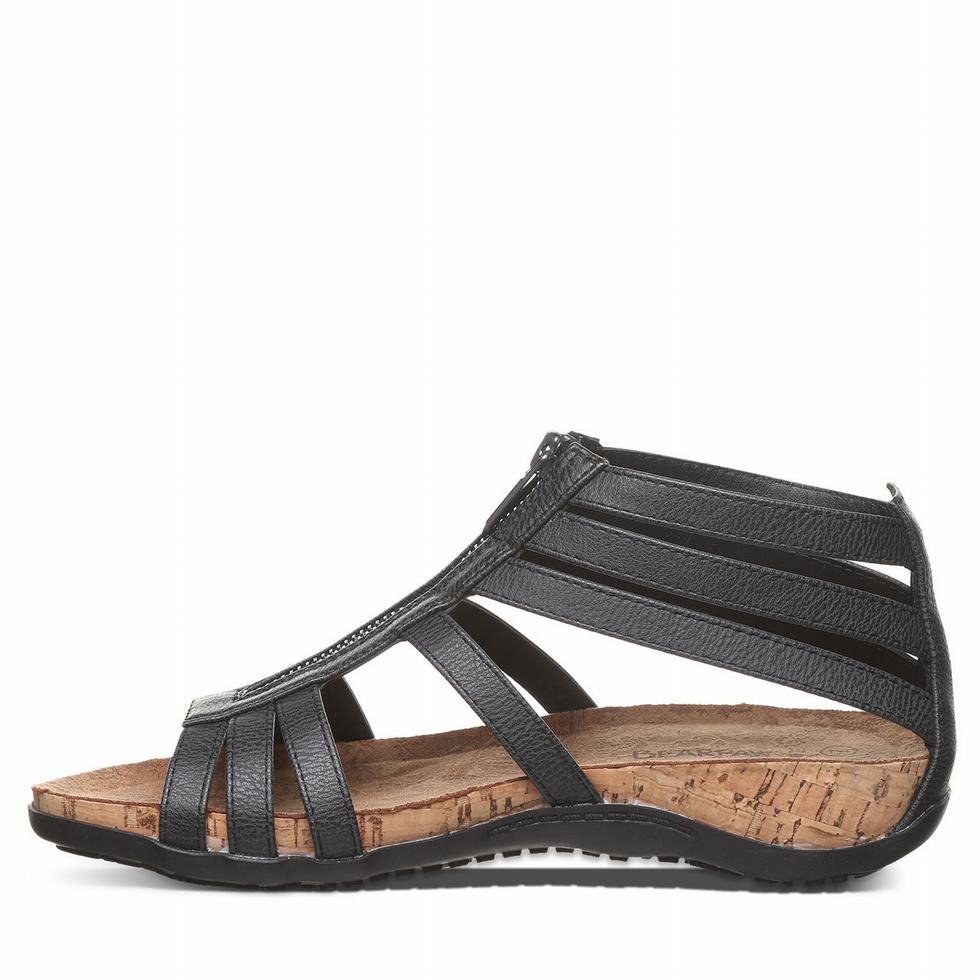 Bearpaw Layla II Women Sandals Black | XCR673ZL