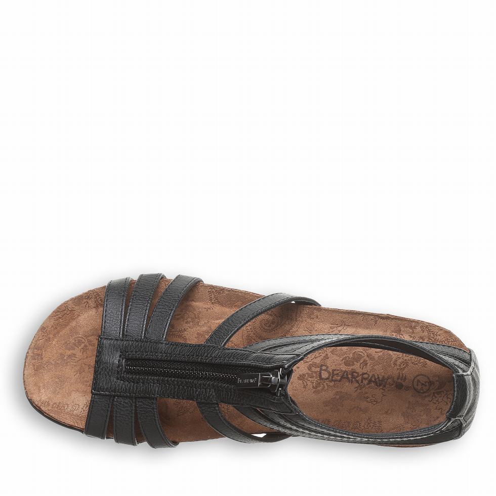 Bearpaw Layla II Women Sandals Black | XCR673ZL