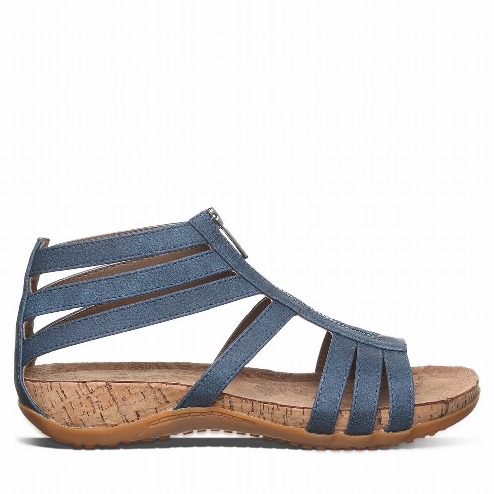 Bearpaw Layla II Women Sandals Blue | YRB7118DP