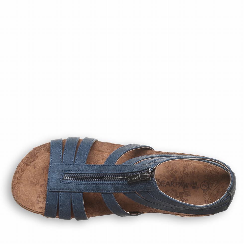 Bearpaw Layla II Women Sandals Blue | YRB7118DP