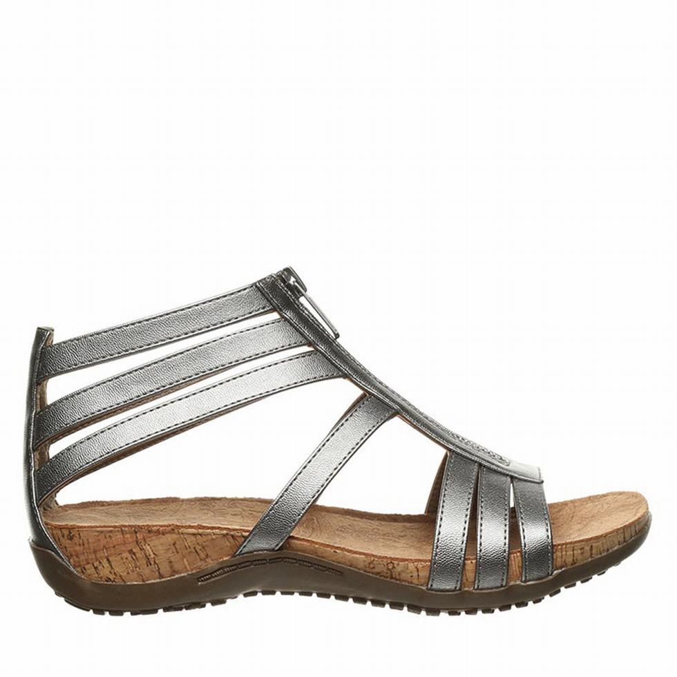 Bearpaw Layla II Women Sandals Grey | DFT6181RM