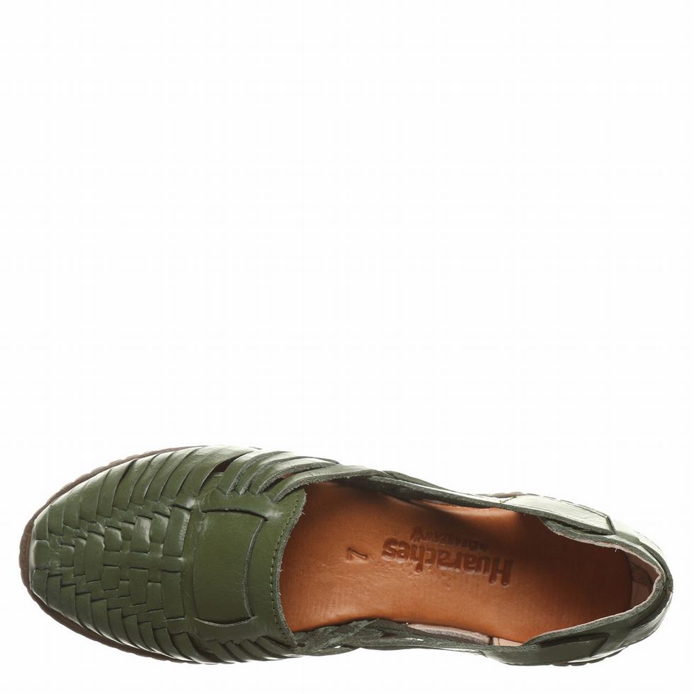 Bearpaw Lena Women Sandals Green | UYK555EG