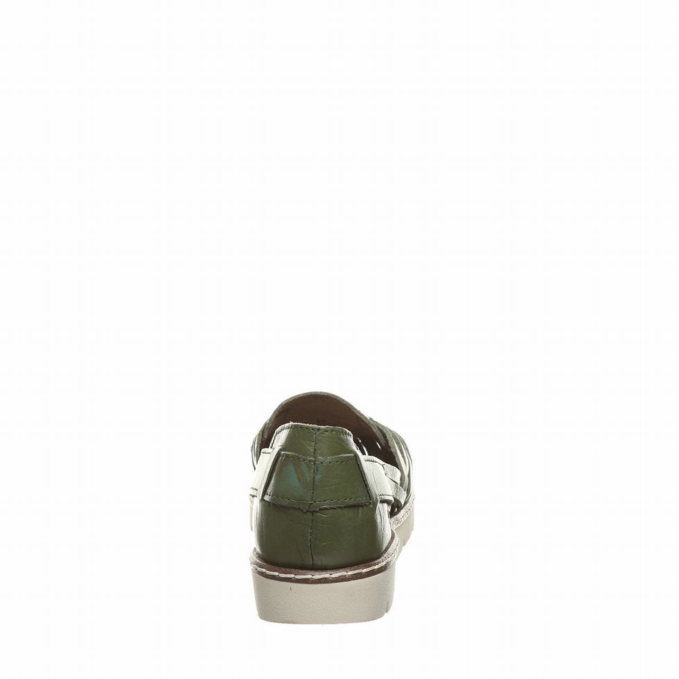 Bearpaw Lena Women Sandals Green | UYK555EG