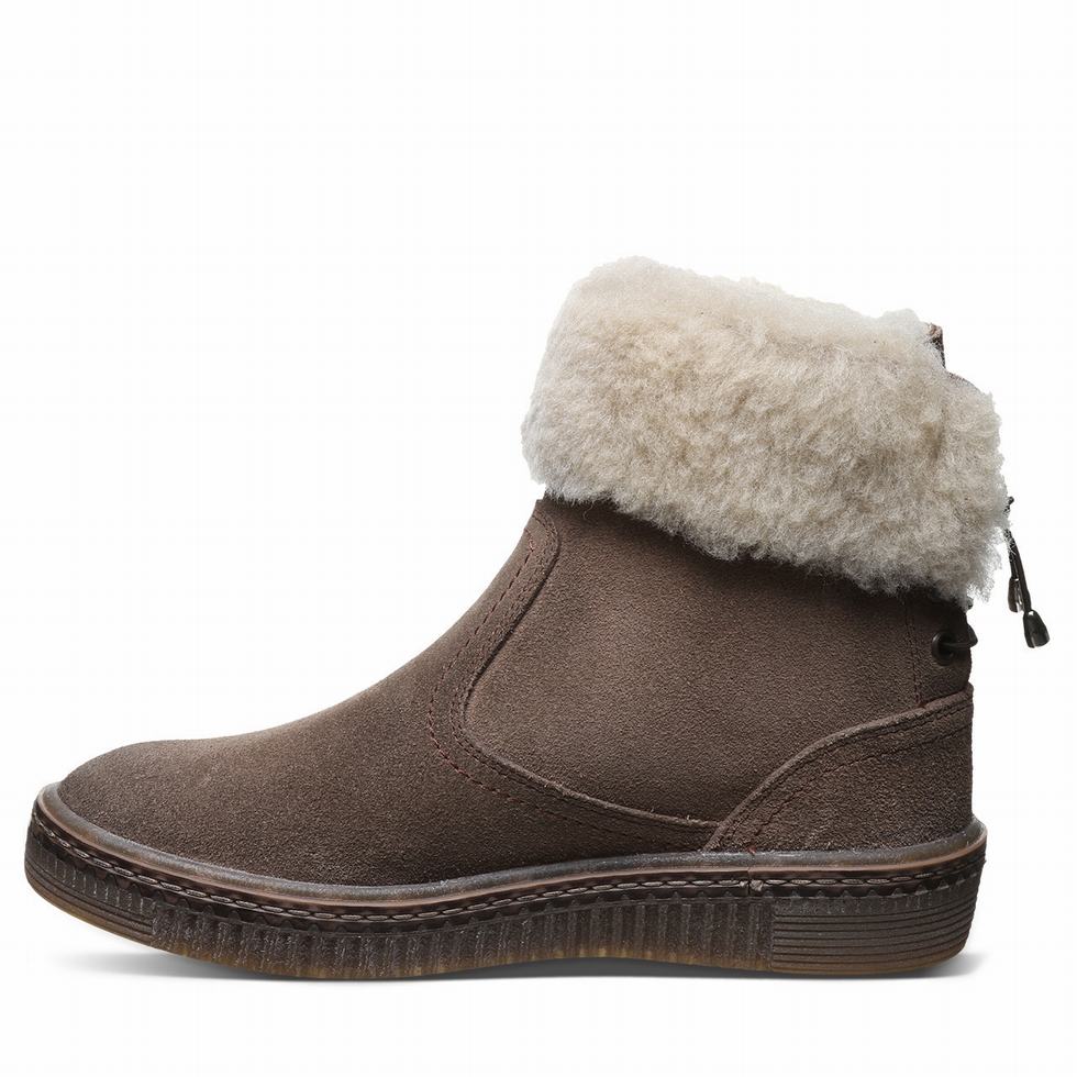 Bearpaw Leticia Women Boots Beige | YUB7429UE