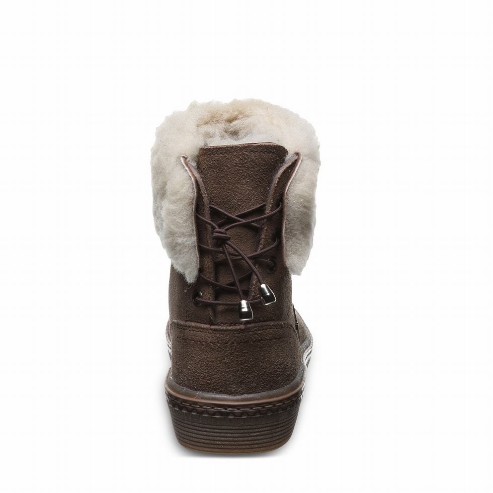 Bearpaw Leticia Women Boots Beige | YUB7429UE