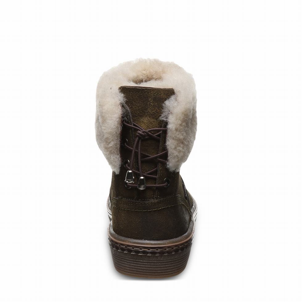 Bearpaw Leticia Women Boots Green | JLB929QD