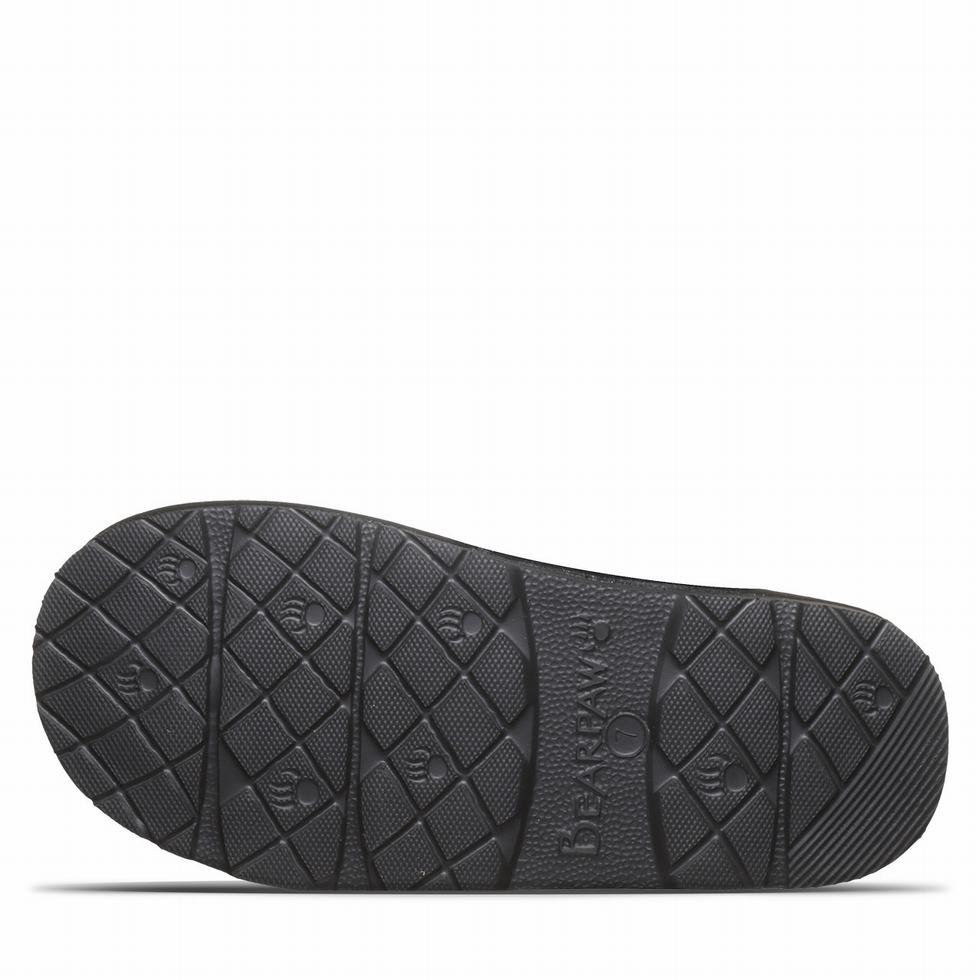 Bearpaw Loki Exotic Women Slippers Black | FDF551DH