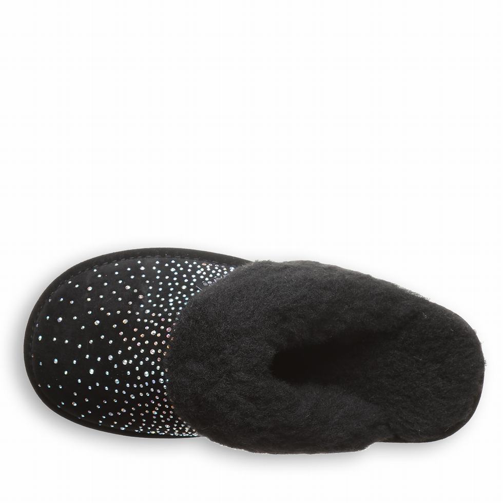 Bearpaw Loki Exotic Women Slippers Black | FDF551DH