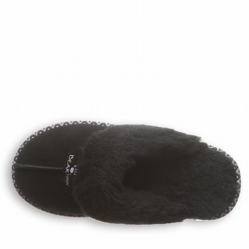 Bearpaw Loki Platform Lo Deco Women Slippers Black | JVO3921NT