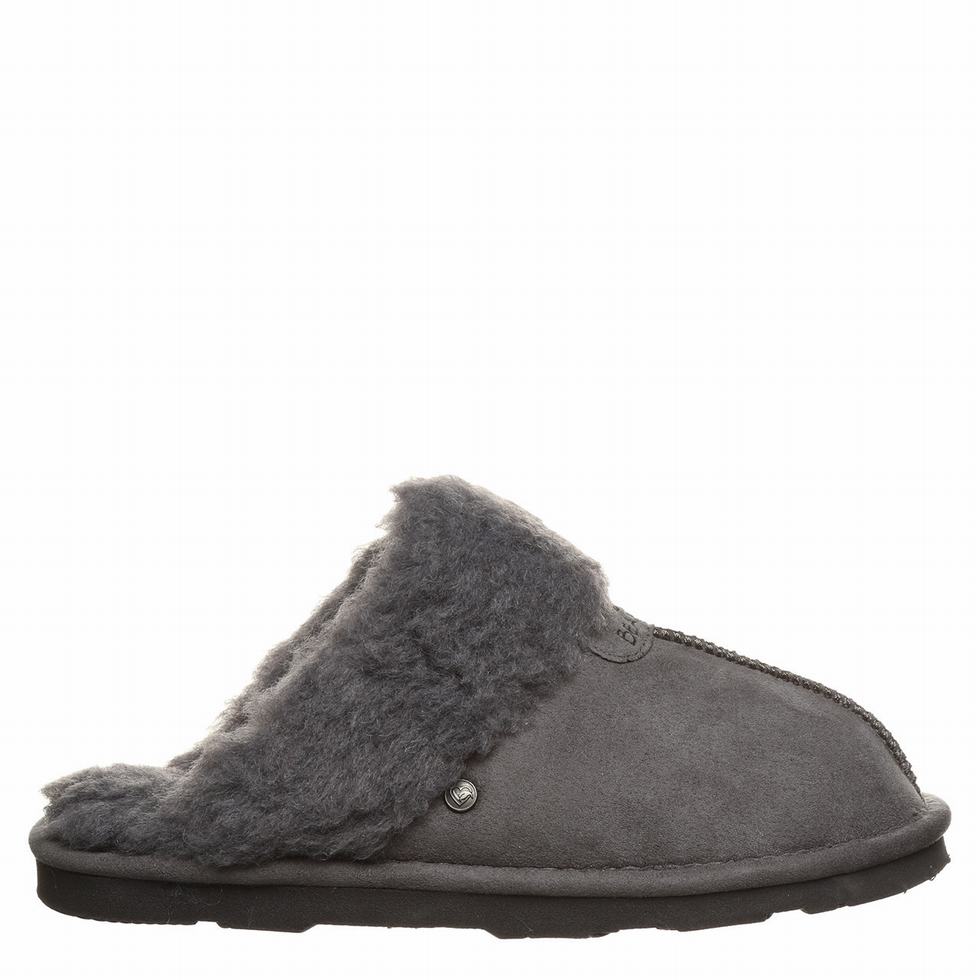 Bearpaw Loki Vegan Women Slippers Black | CIK5432UU