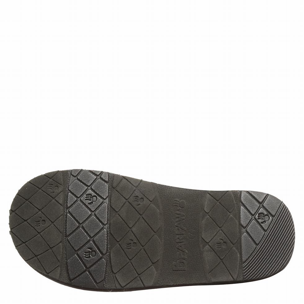 Bearpaw Loki Vegan Women Slippers Black | CIK5432UU