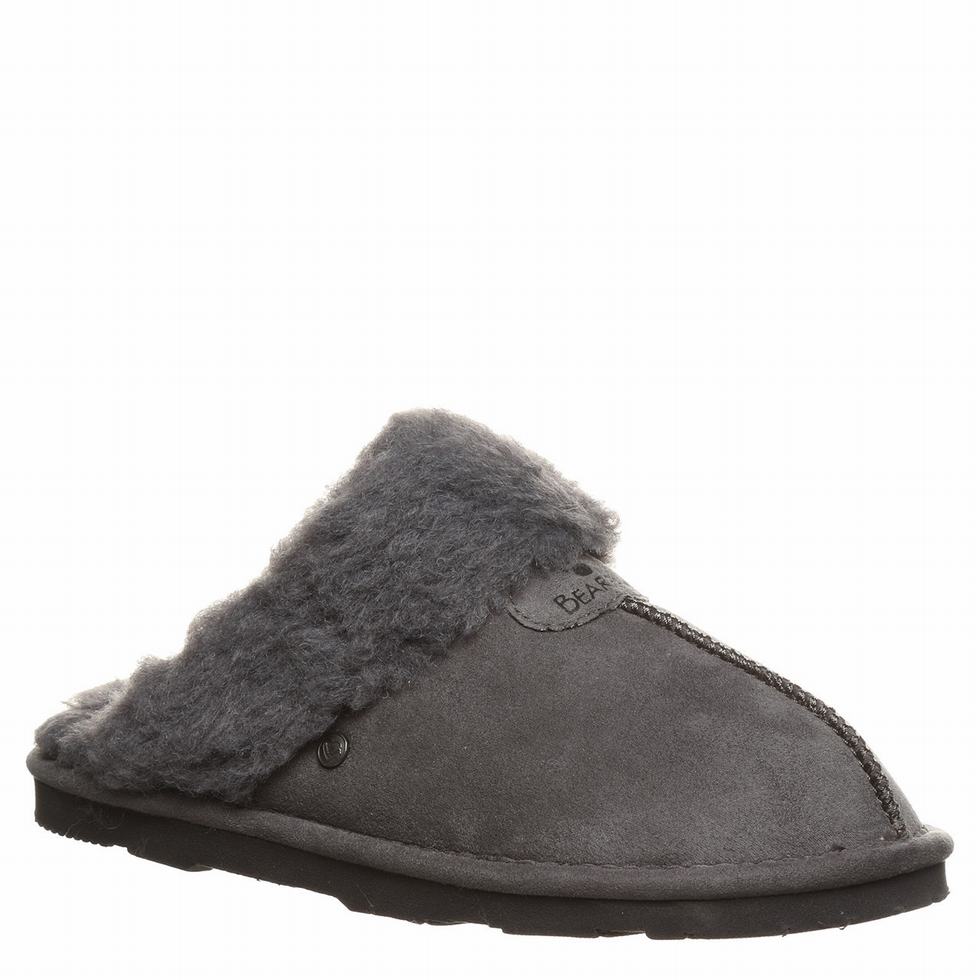 Bearpaw Loki Vegan Women Slippers Black | CIK5432UU