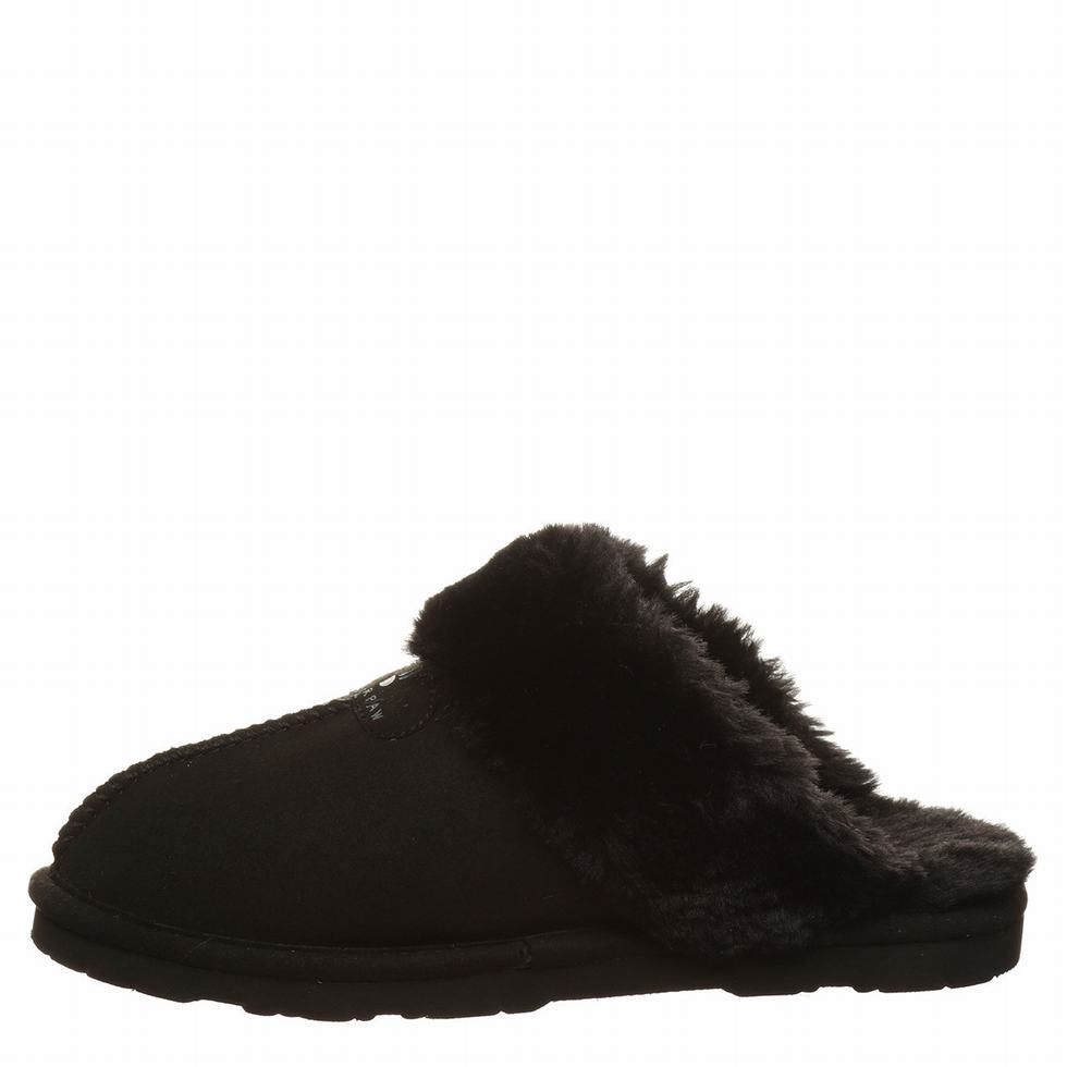 Bearpaw Loki Vegan Women Slippers Black | SGH7679BX