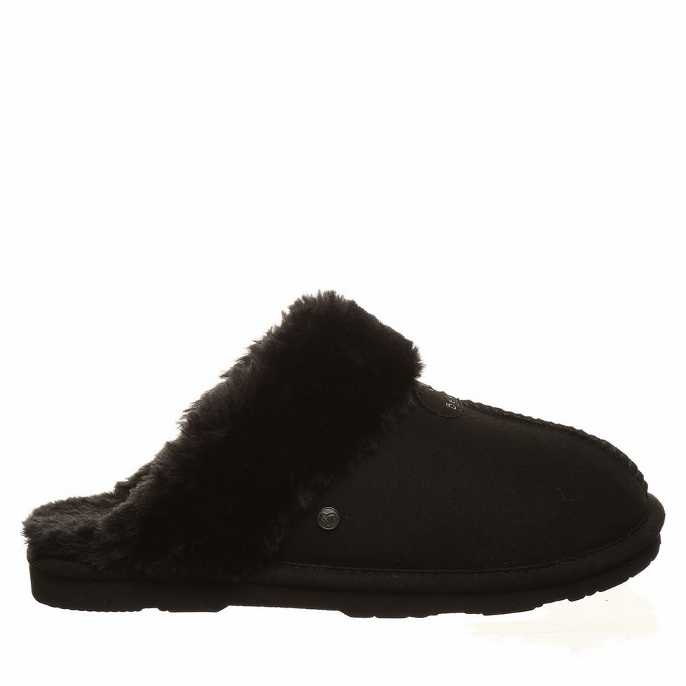 Bearpaw Loki Vegan Women Slippers Black | SGH7679BX