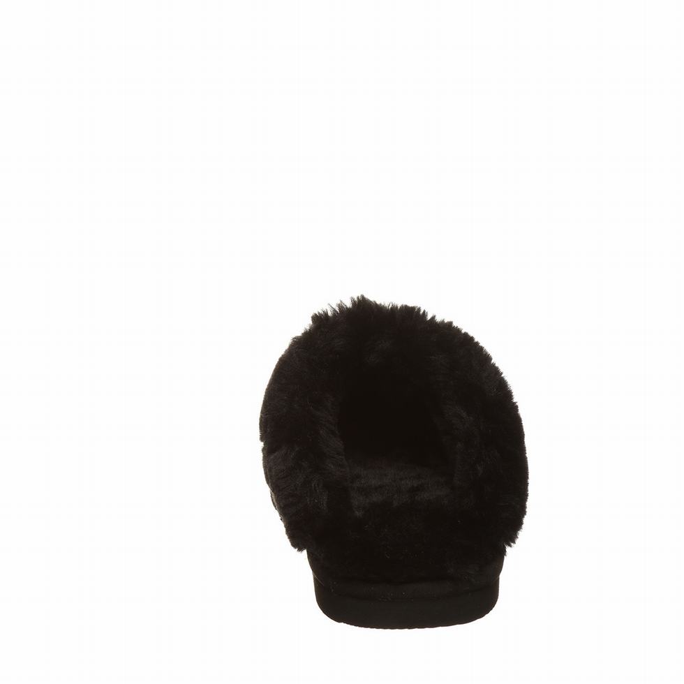 Bearpaw Loki Vegan Women Slippers Black | SGH7679BX