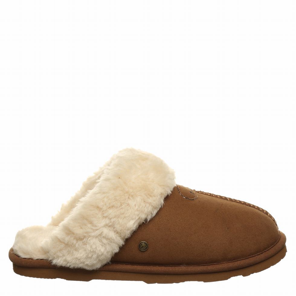 Bearpaw Loki Vegan Women Slippers Brown | OKE770HL