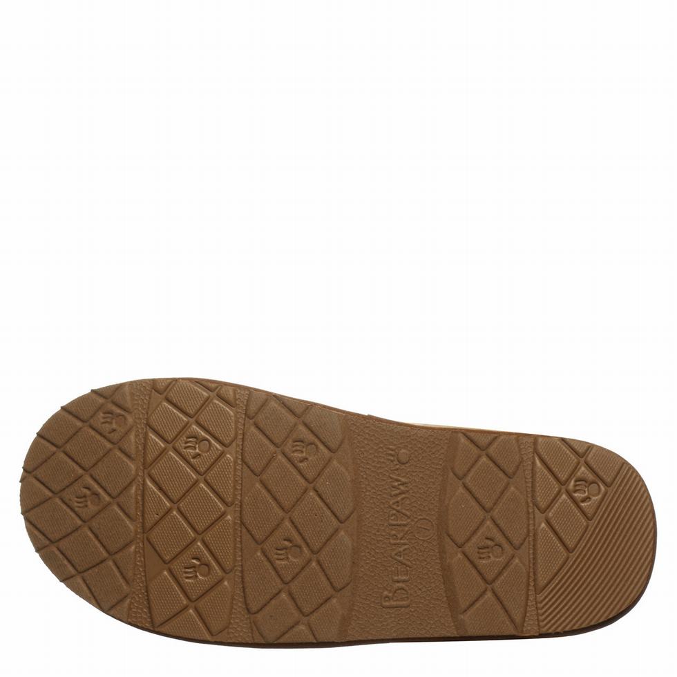 Bearpaw Loki Vegan Women Slippers Brown | OKE770HL