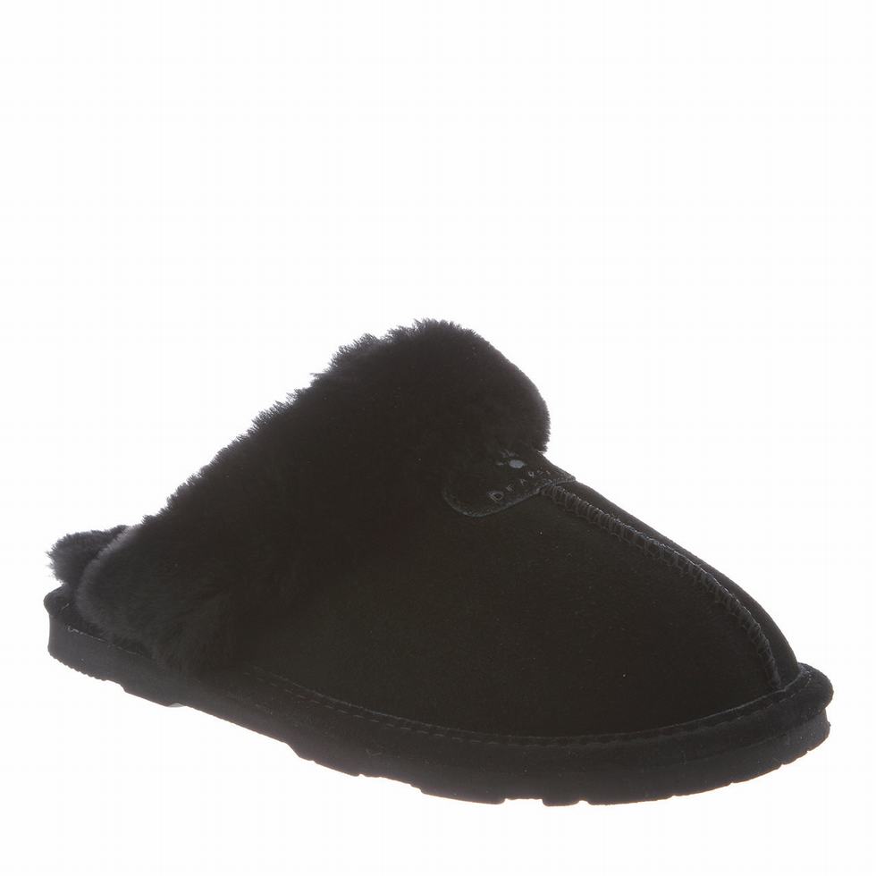 Bearpaw Loki Women Slippers Black | HOM1198UO