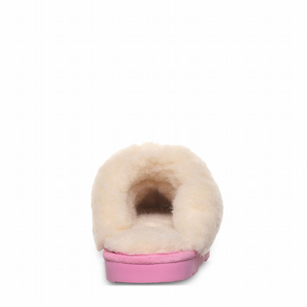 Bearpaw Loki Youth Kids' Slippers Pink | LEM7013WV