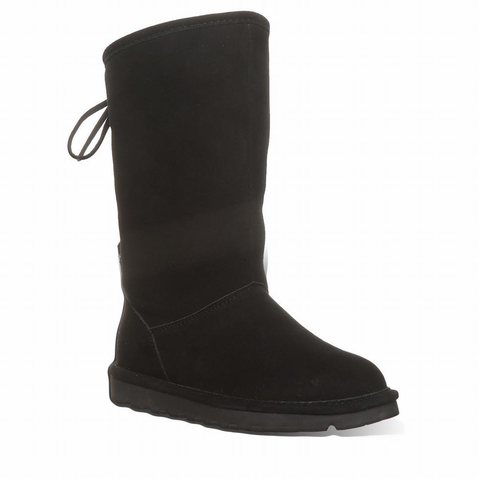 Bearpaw Lydia II Women Boots Black | SOQ6758GO