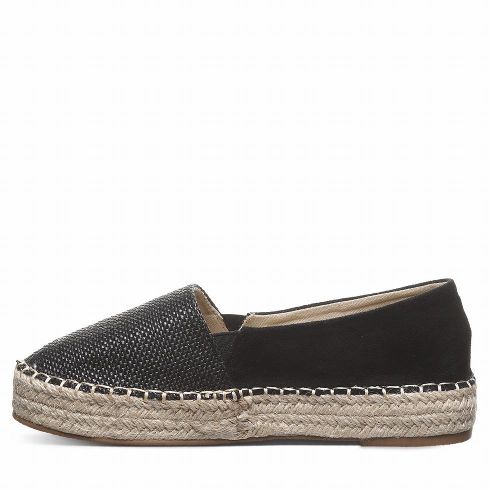 Bearpaw Macchiato Women Espadrilles Black | KPF4033JG