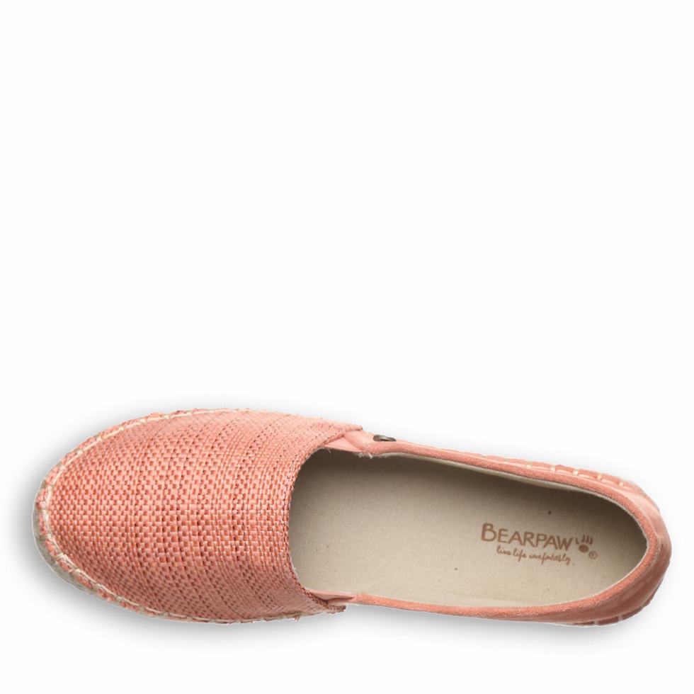 Bearpaw Macchiato Women Espadrilles Pink | XRM311UL