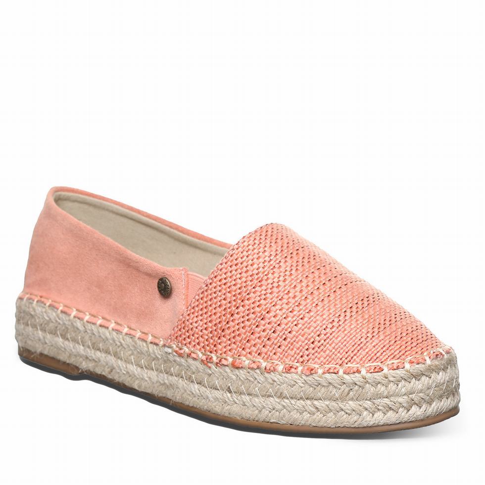 Bearpaw Macchiato Women Espadrilles Pink | XRM311UL