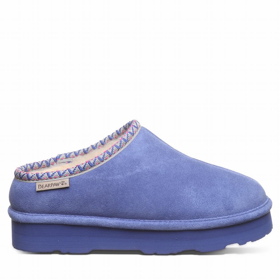 Bearpaw Martis Women Slippers Blue | MQP407TL