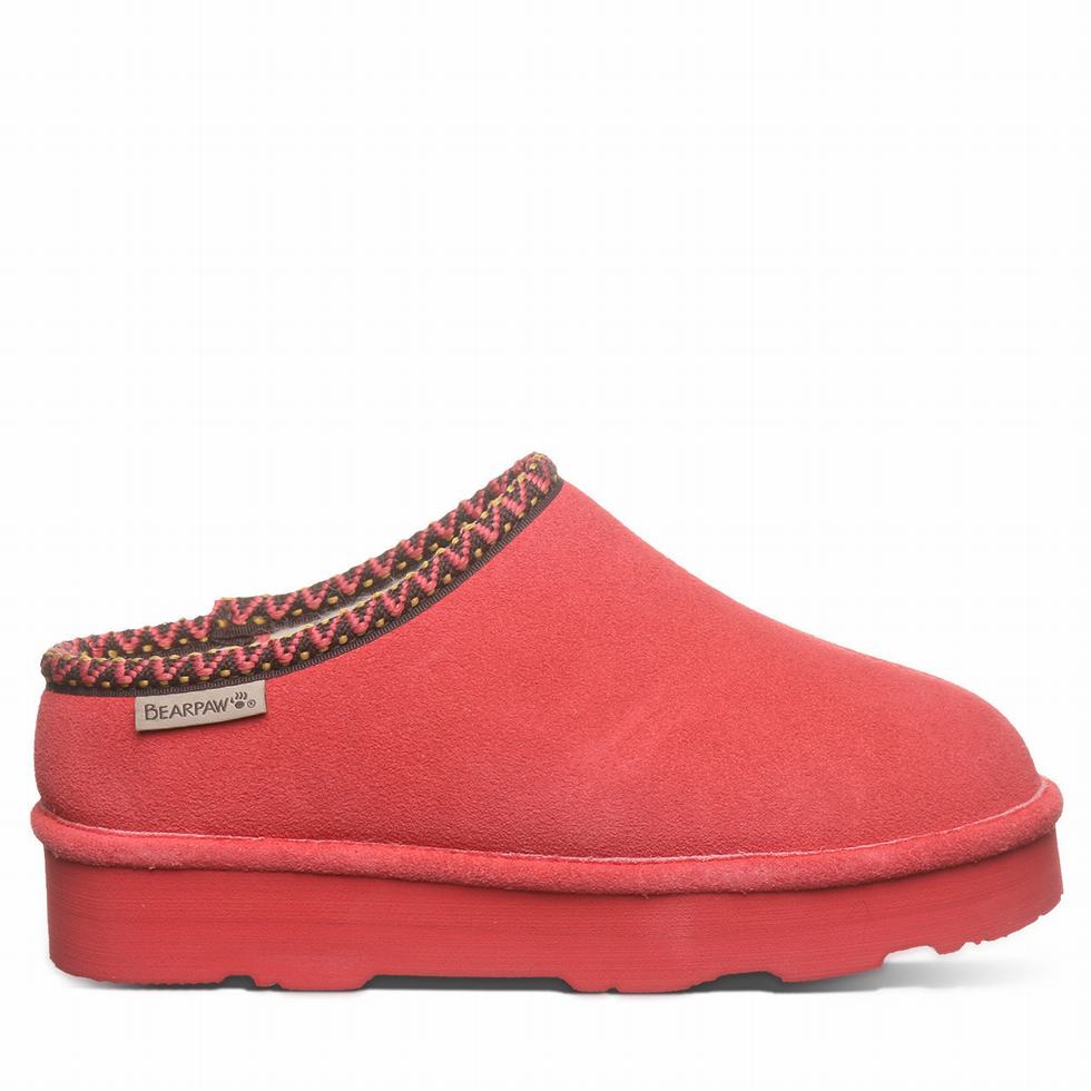 Bearpaw Martis Women Slippers Red | FCI3448MC