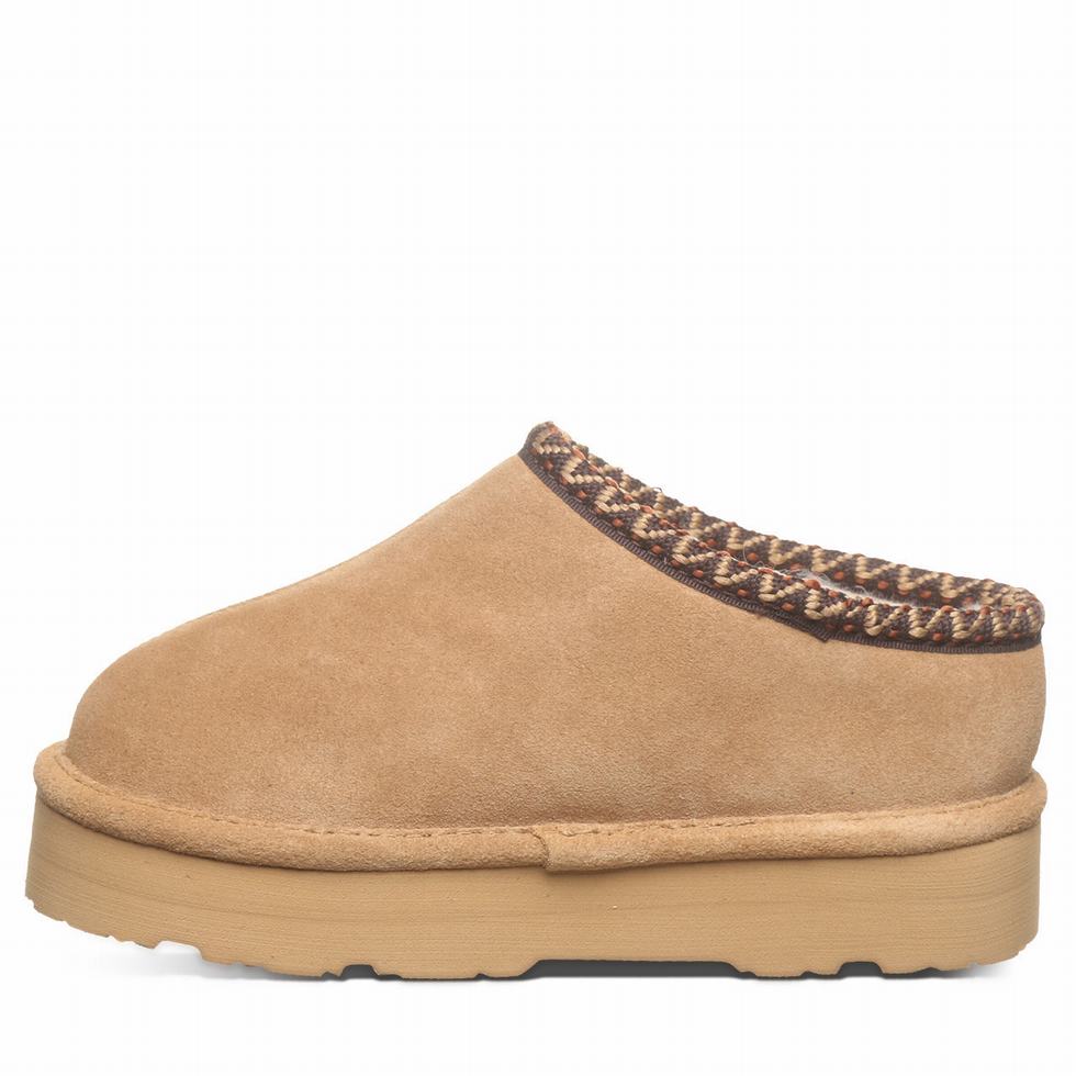 Bearpaw Martis Youth Kids' Slippers Brown | DDH167CN