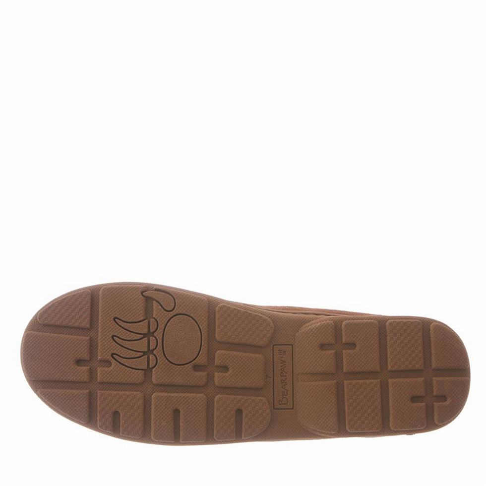 Bearpaw Mindy Wide Women Slippers Brown | OTM2951VI