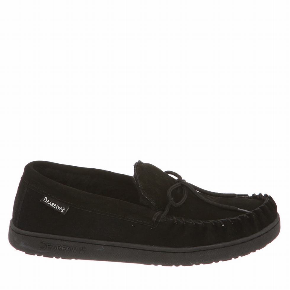 Bearpaw Moc II Men loafers Black | SPP2325QG