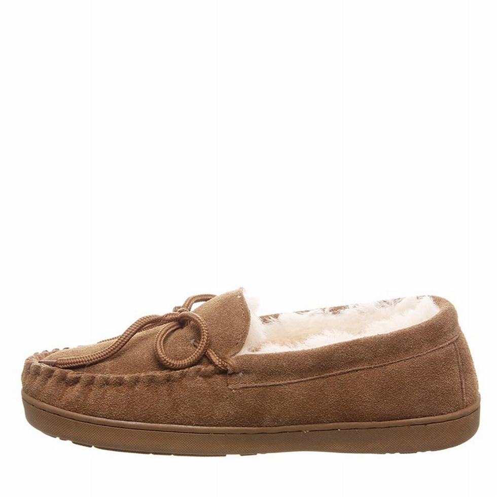 Bearpaw Moc II Wide Men loafers Brown | BWR5921JP