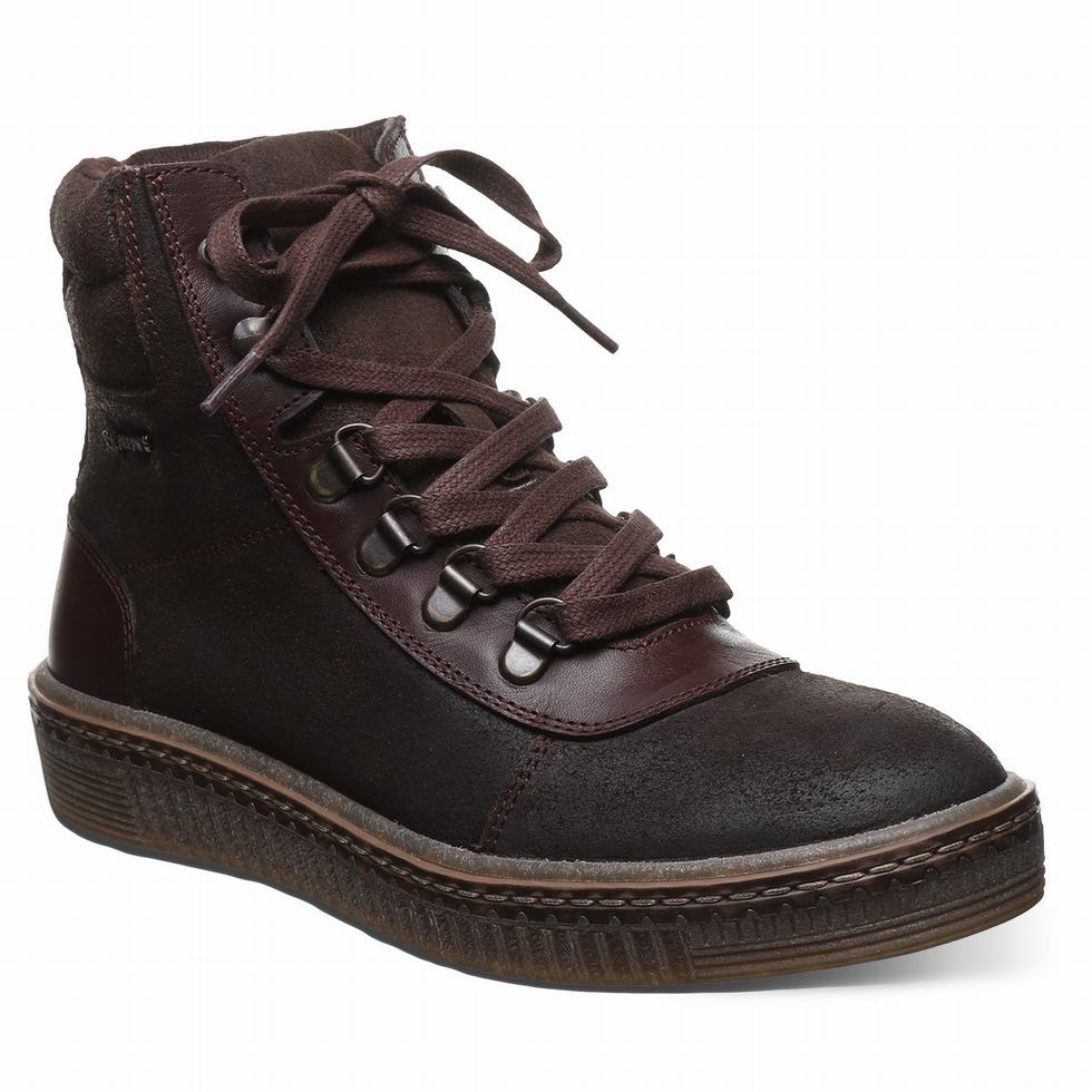 Bearpaw Nelida Women Sneaker Boots Brown | CPX5061IY