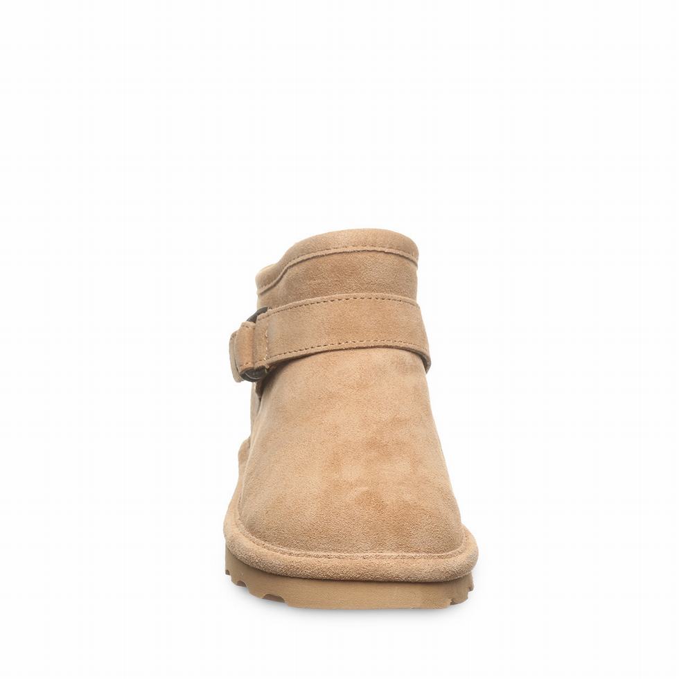 Bearpaw Petite Wide Women Boots Brown | WUL8248WP