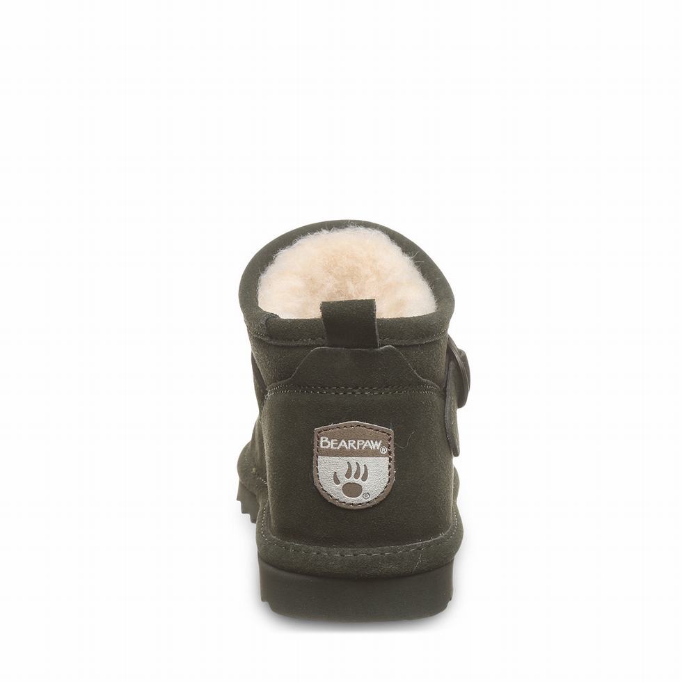 Bearpaw Petite Women Boots Green | XIR2999XK