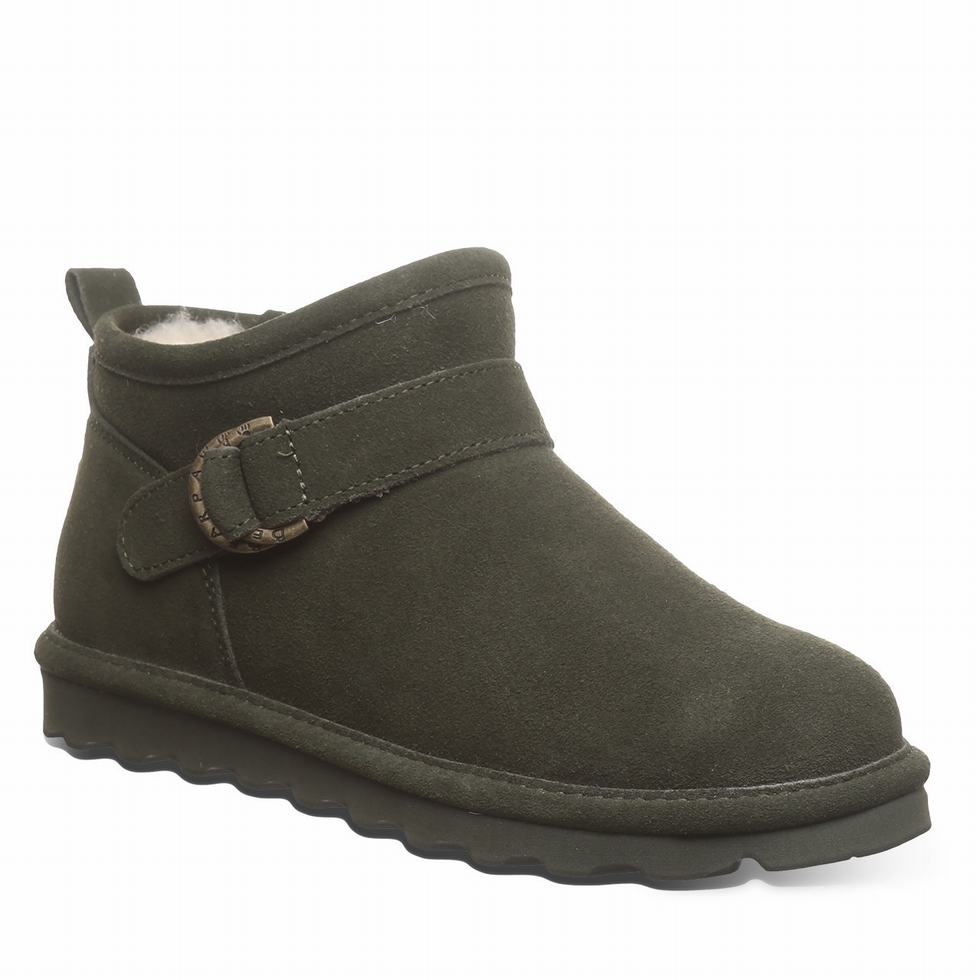 Bearpaw Petite Women Boots Green | XIR2999XK