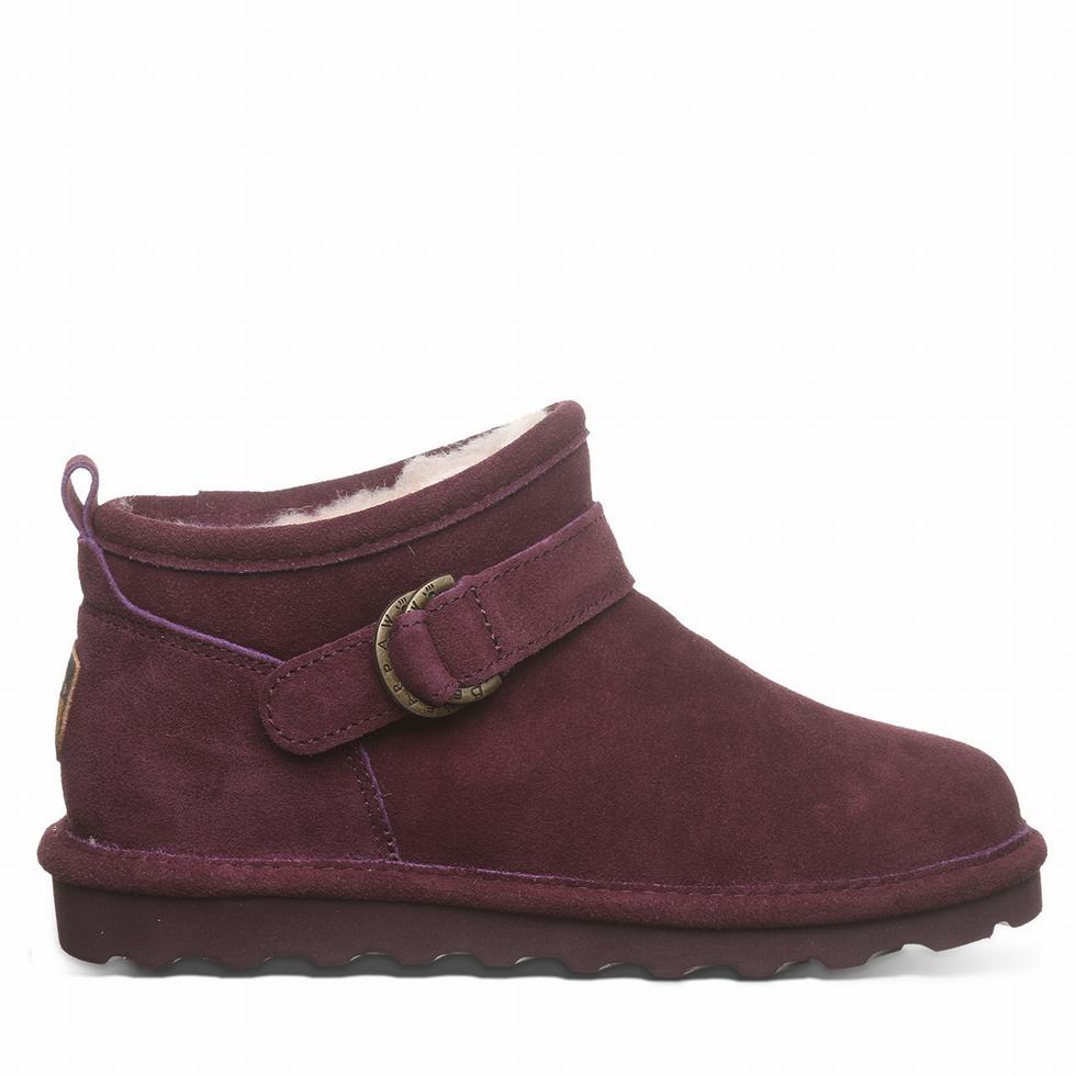 Bearpaw Petite Women Boots Purple | CLI329RG