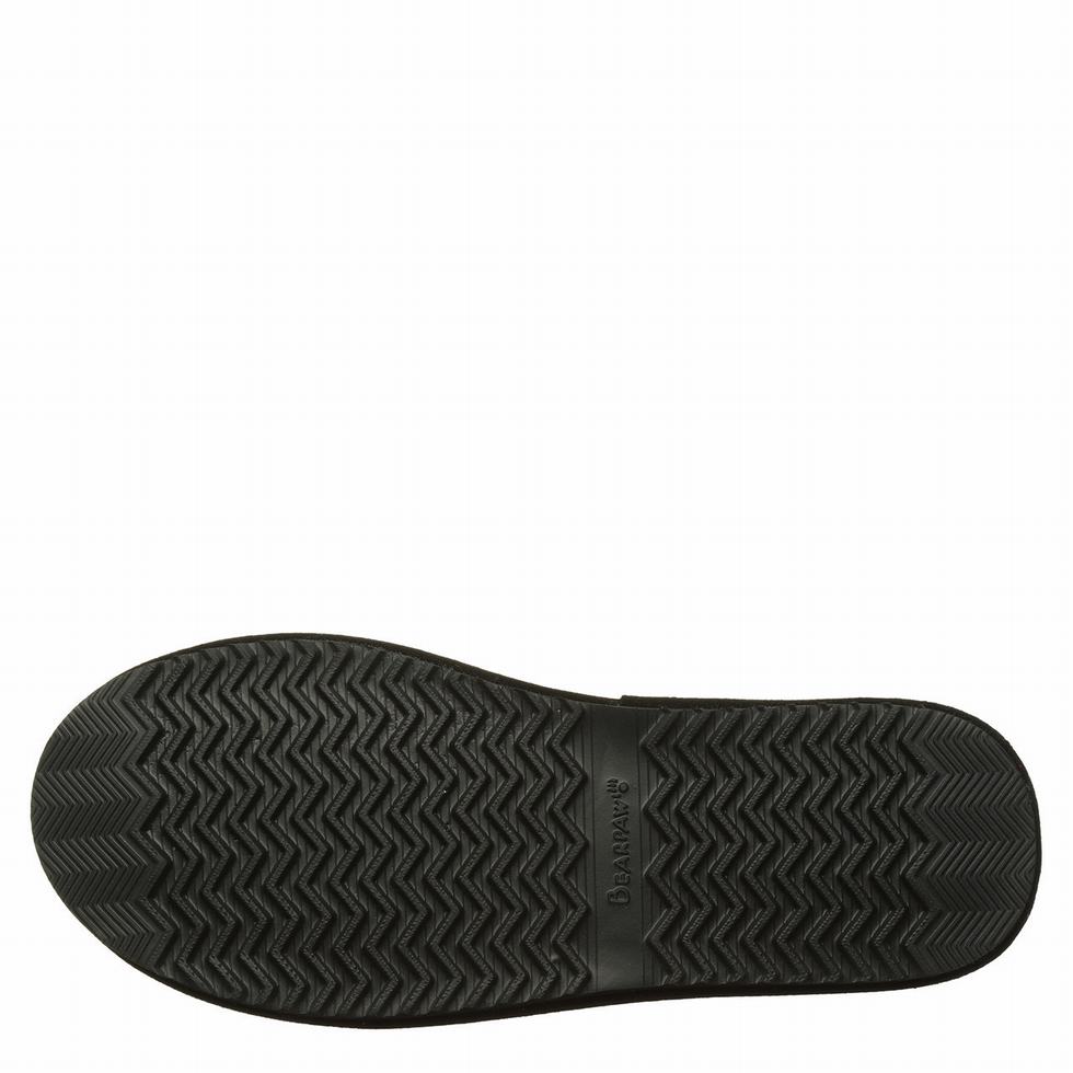 Bearpaw Pierre Men Slippers Black | TBD857NK