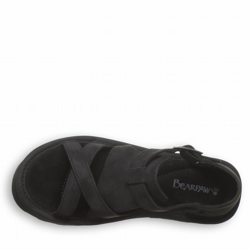 Bearpaw Pinnacle Women Sandals Black | QDQ2983YU