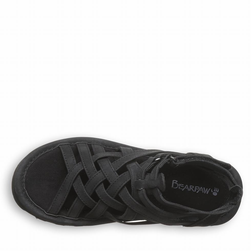 Bearpaw Prominence Women Sandals Black | JVP1527YJ