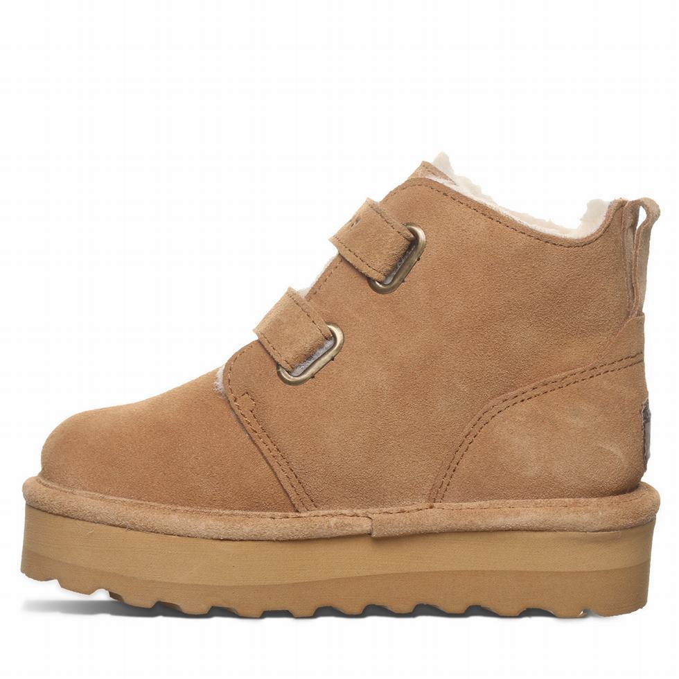 Bearpaw Retro Larisa Youth Kids' Boots Brown | AQA2676SQ