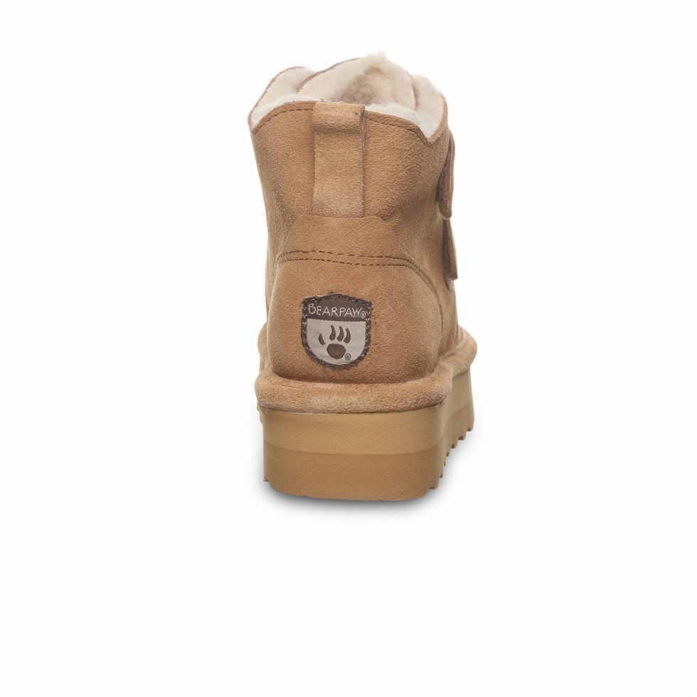 Bearpaw Retro Larisa Youth Kids' Boots Brown | AQA2676SQ