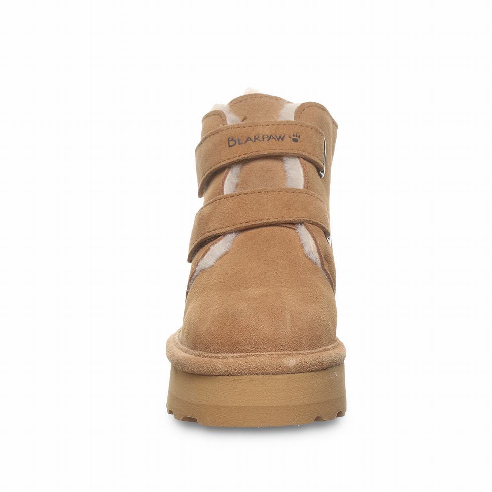 Bearpaw Retro Larisa Youth Kids' Boots Brown | AQA2676SQ