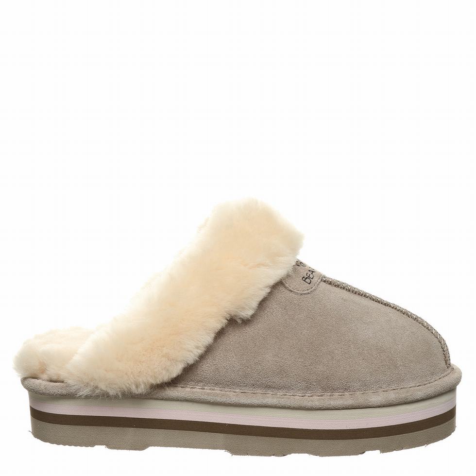 Bearpaw Retro Loki Women Slippers Beige | KVT4226LU