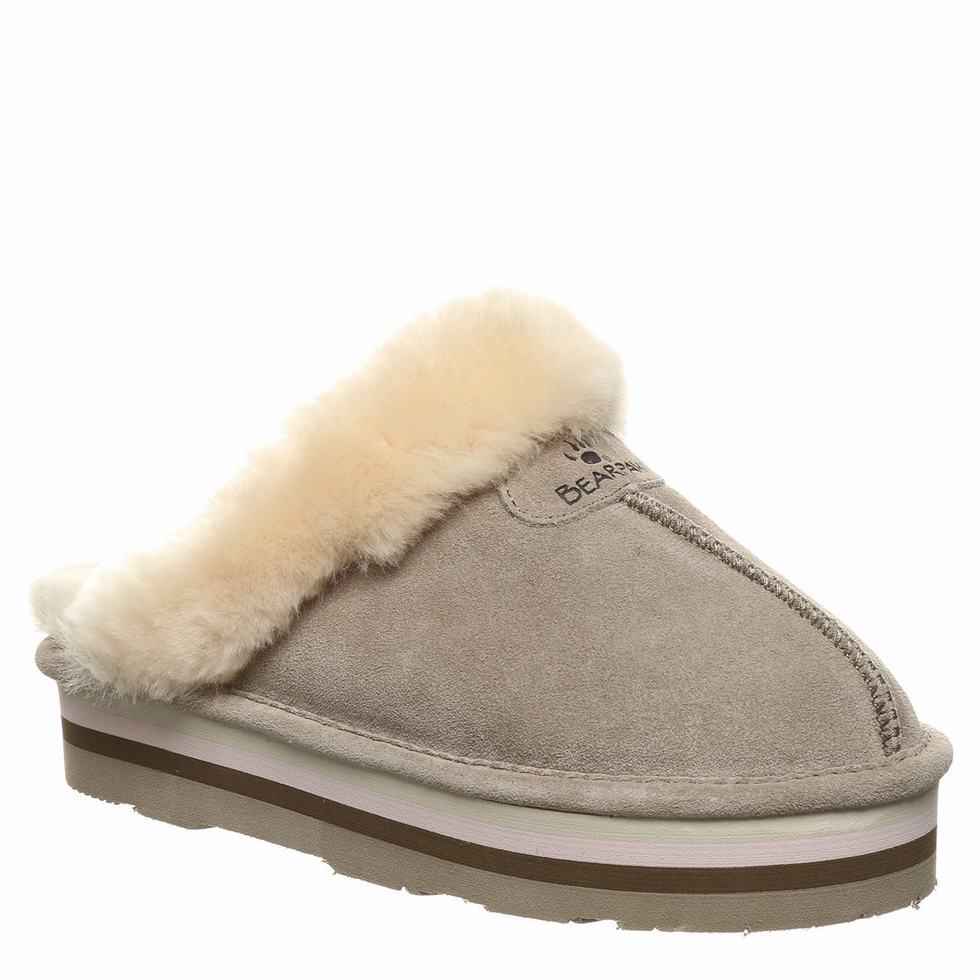 Bearpaw Retro Loki Women Slippers Beige | KVT4226LU