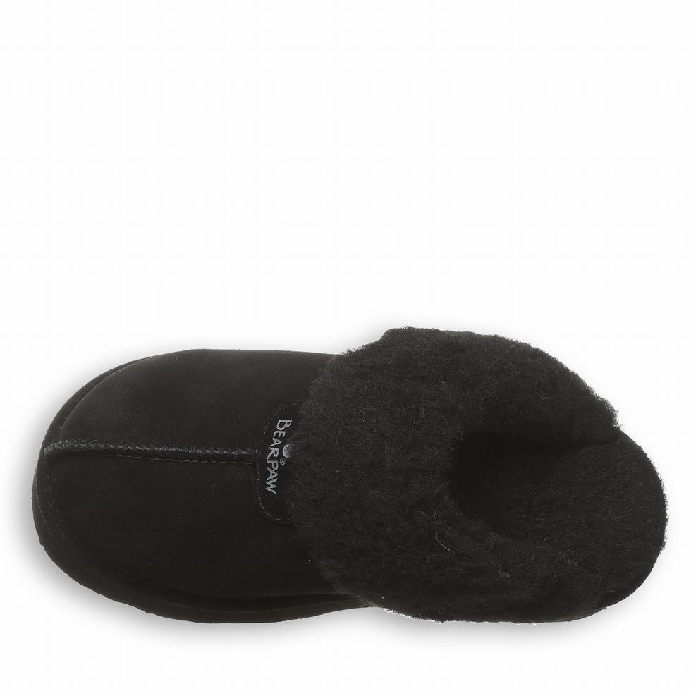 Bearpaw Retro Loki Women Slippers Black | NRD1141OT